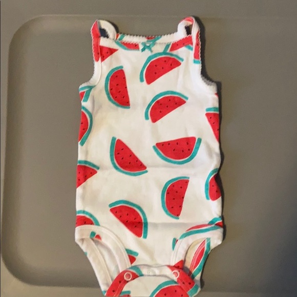 carter's watermelon onesie
